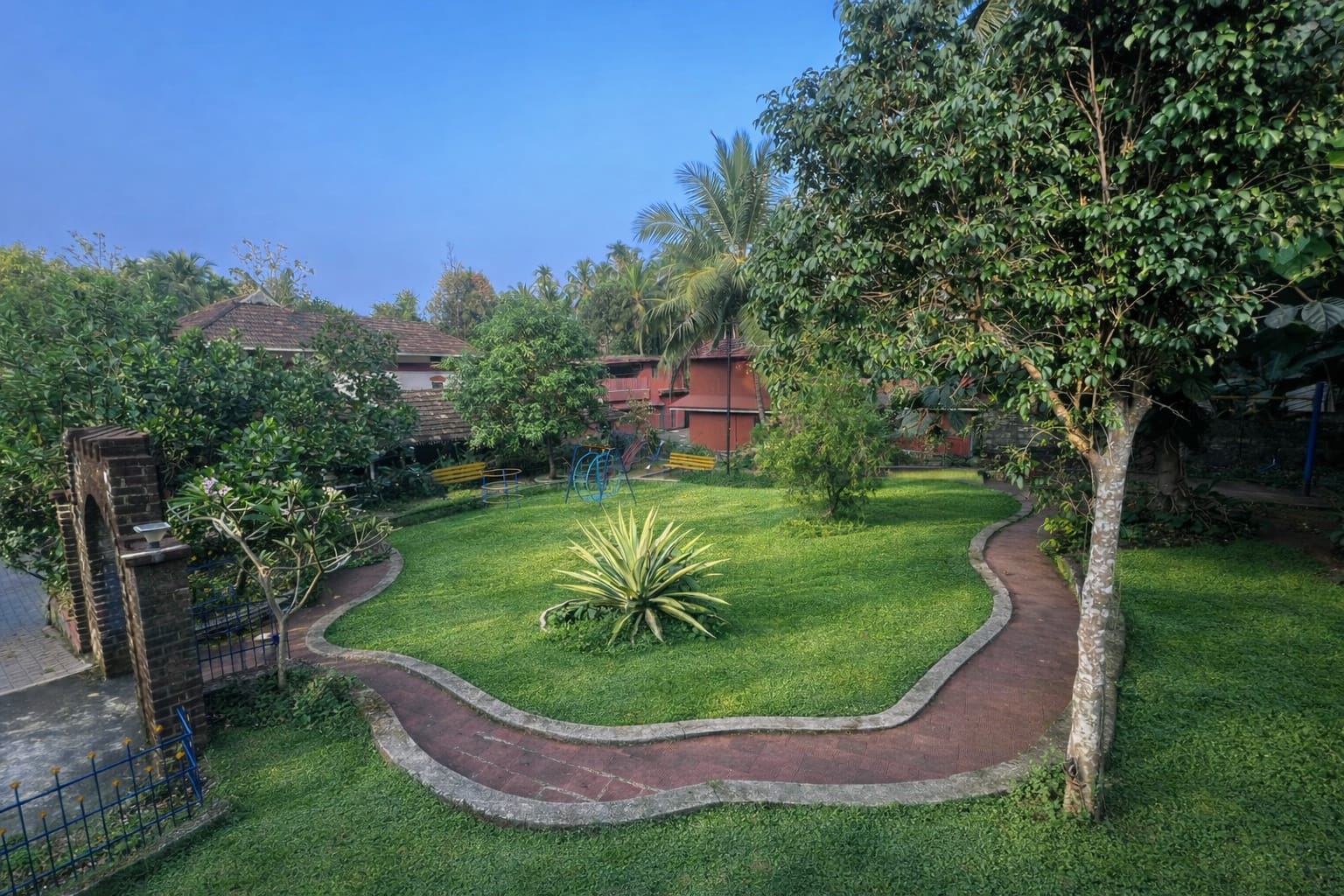 Garden and Children's Play Area